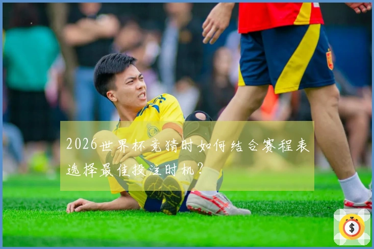 2026世界杯竞猜时如何结合赛程表选择最佳投注时机？